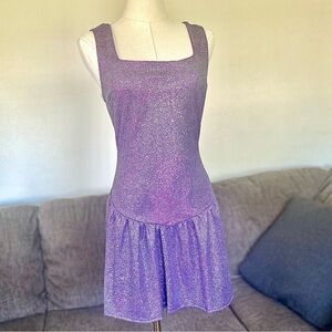 Glitter mini dress